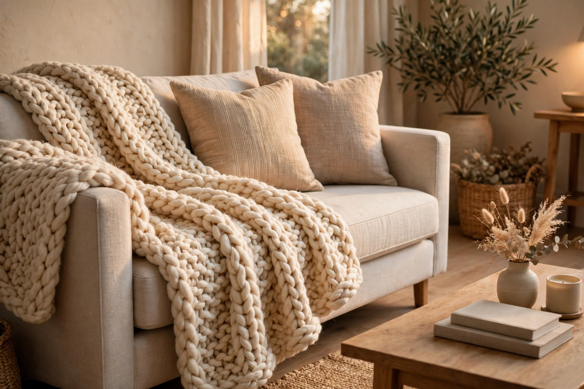 HugHaus Cosy Sofa Throw