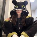 dragon pajama hood