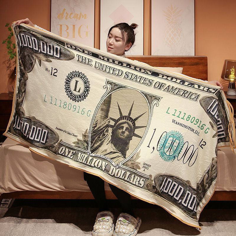 million dollar blanket held up