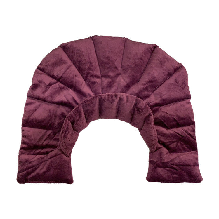 neckwrap wine red arch detail